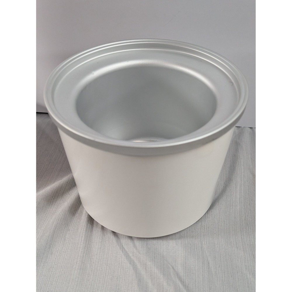 Cuisinart 1.5 Quart Ice Cream Maker Replacement Freezer Bowl White CIM-42PC - Picture 2 of 5